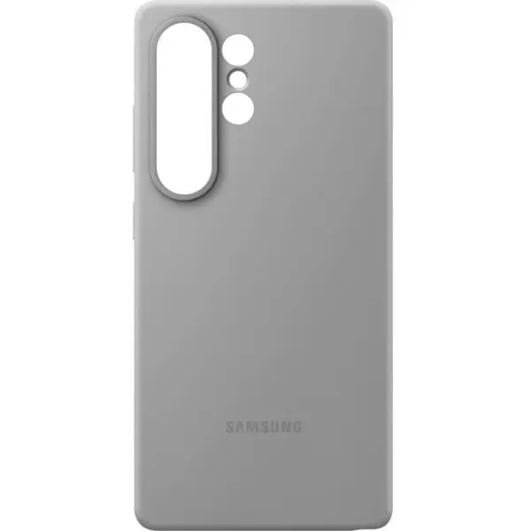 Samsung Husa de protectie Samsung Silicone Case pentru Galaxy S25 Ultra, Gri