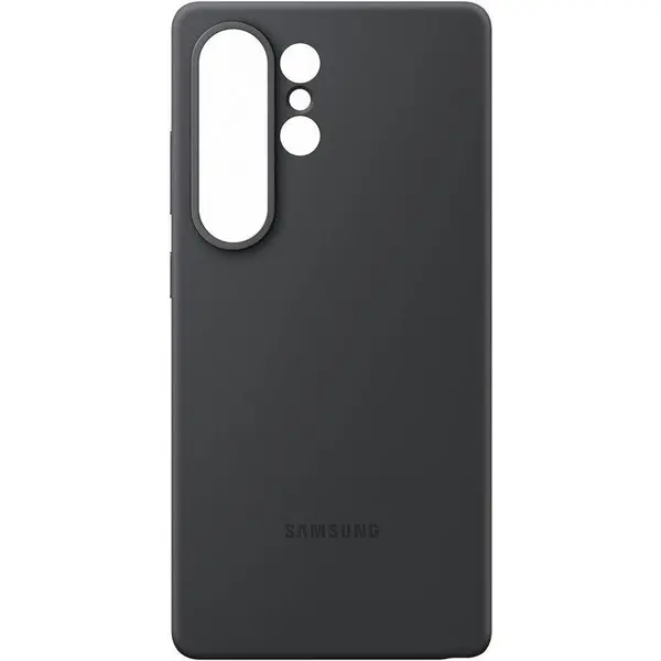 Samsung Husa de protectie Samsung Silicone Case pentru Galaxy S25 Ultra, Negru
