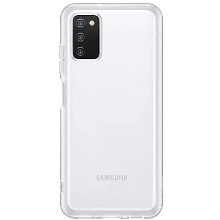 Samsung Husa de protectie Samsung Soft Clear Cover pentru Galaxy A03s, Transparent