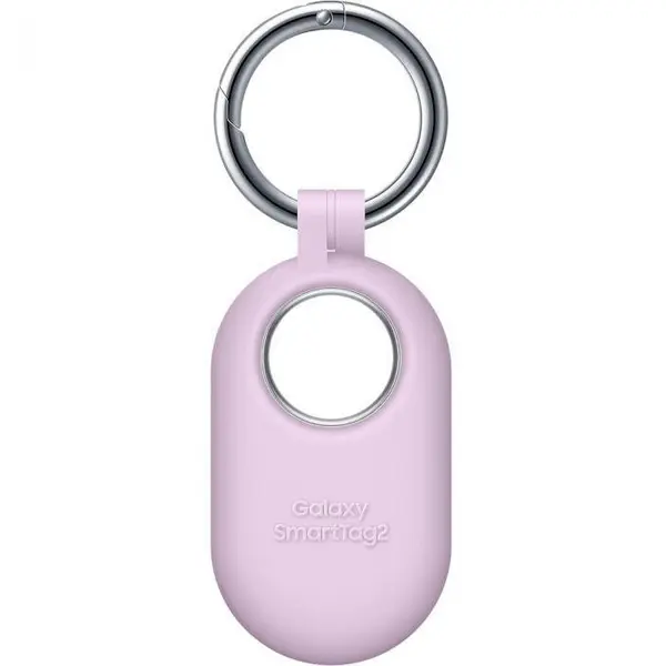 Samsung Husa protectie cu breloc Samsung, pentru Galaxy SmartTag2, silicon, Lavanda