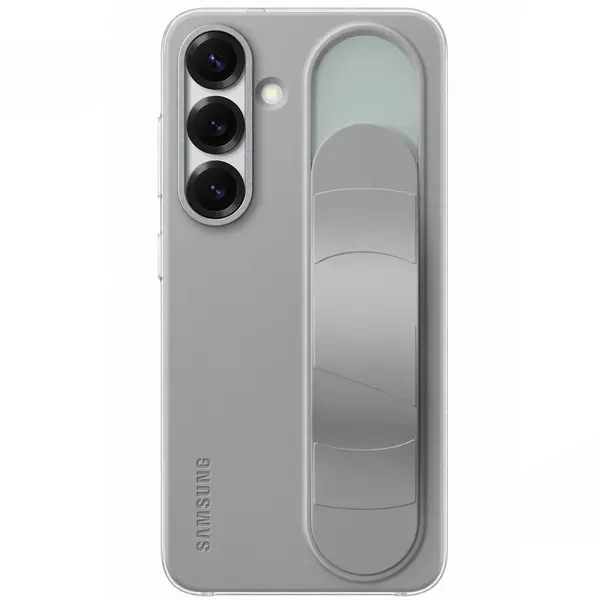 Samsung Husa Protectie Spate pentru telefon mobil Samsung Galaxy S25 (S931) EF-GS931CJEGWW, Standing Grip Case, Gri