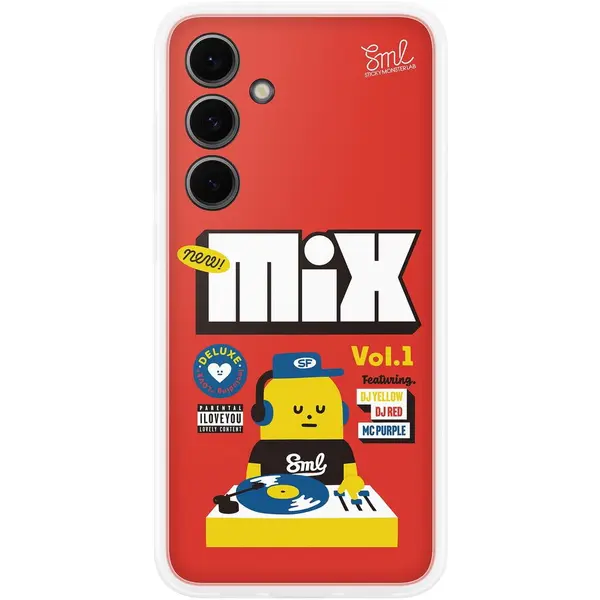 Samsung Husa Protectie Spate pentru telefon mobil Samsung Galaxy S24 FE (S721) EF-MS721CREGWW, FlipSuit Case, Rosu