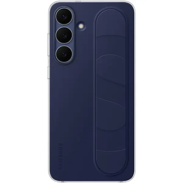 Samsung Husa Protectie Spate pentru telefon mobil Samsung Galaxy S25 FE (S731) EF-GS731CNEGWW, Standing Grip Case, Albastru inchis