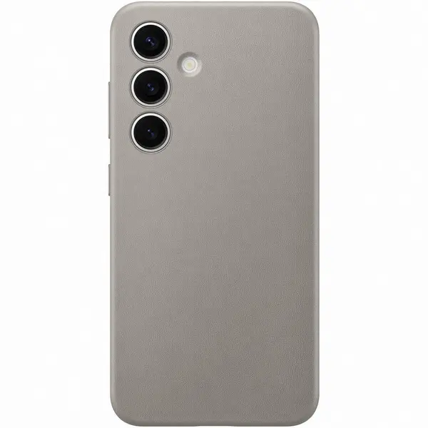 Samsung Husa Protectie Spate pentru telefon mobil Samsung Galaxy S24 Plus (S926) GP-FPS926HCAAW, Vegan Leather Case, Maro Taupe