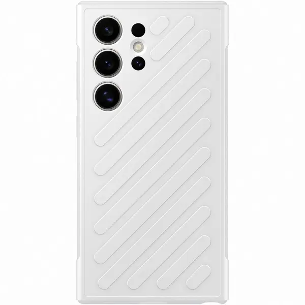 Samsung Husa Protectie Spate pentru telefon mobil Samsung Galaxy S24 Ultra (S928) GP-FPS928SACJW, Shield Case, Gri deschis