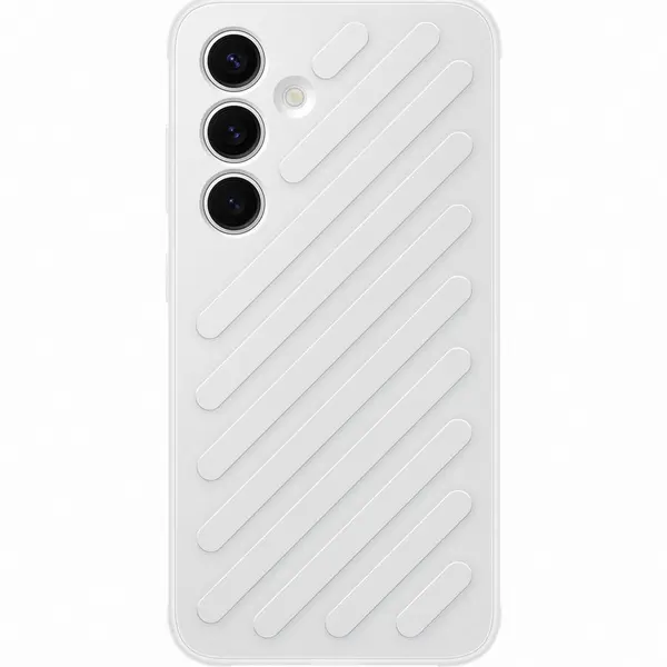 Samsung Husa Protectie Spate pentru telefon mobil Samsung Galaxy S24 (S921) GP-FPS921SACJW, Shield Case, Gri deschis