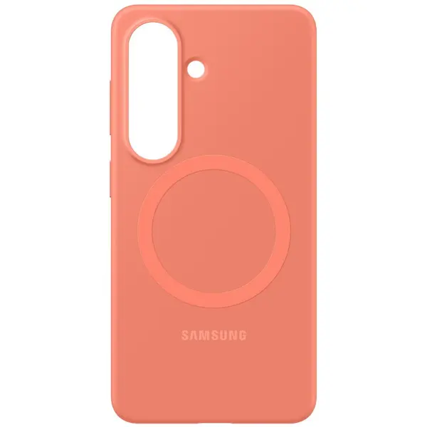 Samsung Husa Protectie Spate pentru telefon mobil Samsung Galaxy S26 EF-ES942COEGWW, Silicone Magnet Case, Rosu Coral