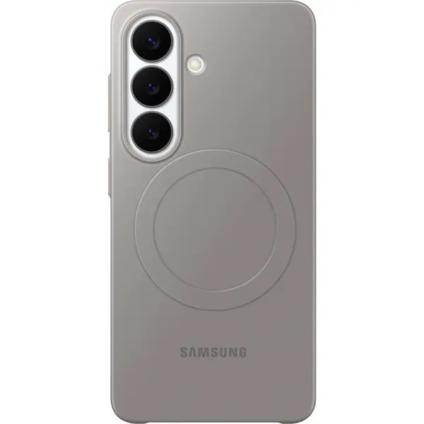 Samsung Husa protectie spate pentru Telefon Samsung Galaxy S26, Slim Magnet Case, Gri