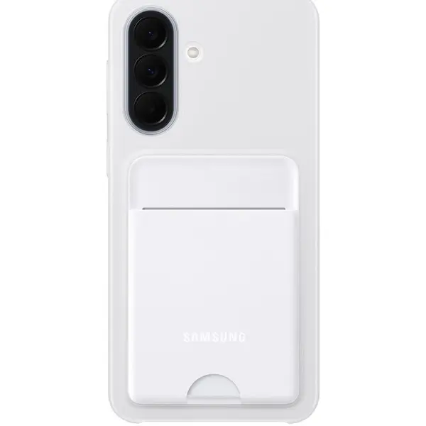 Samsung Husa telefon, Carcasa protectie spate Samsung Card Slot Case (A376), pentru Galaxy A37, Gri deschis