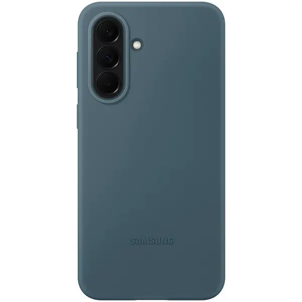 Samsung Husa telefon, Carcasa protectie spate Samsung Silicone Case (A376), pentru Galaxy A37, Verde inchis