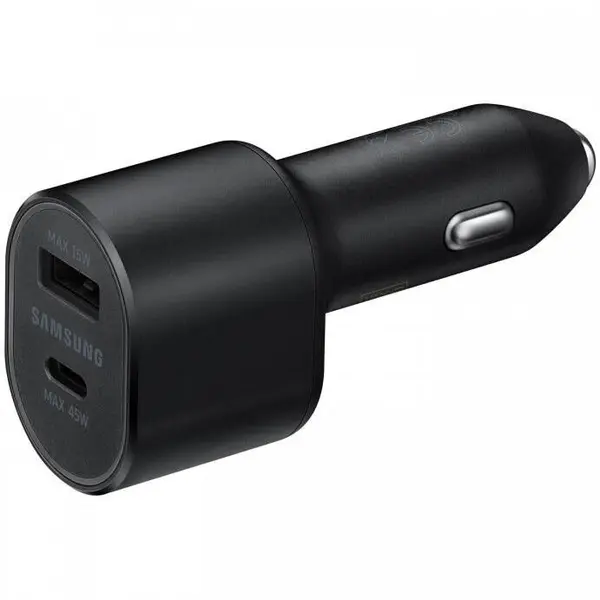 Samsung Incarcator auto Samsung EP-L5300XBEGEU, Fast Charger, Dual Port, Negru