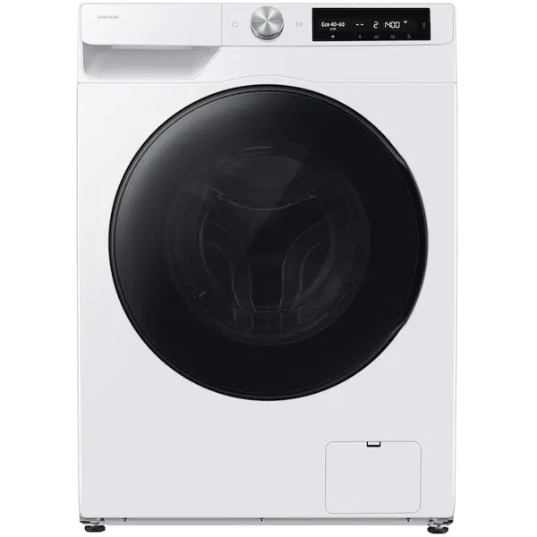 Samsung Masina de spalat rufe cu uscator Samsung WD10HG6U34BEU4, Spalare 10 kg, Uscare 6 kg, 1400 rpm, Clasa A Spalare, Clasa D Spalare + Uscare, AI EcoBubble, Bubble Soak, AI Control, WiFi, Alb