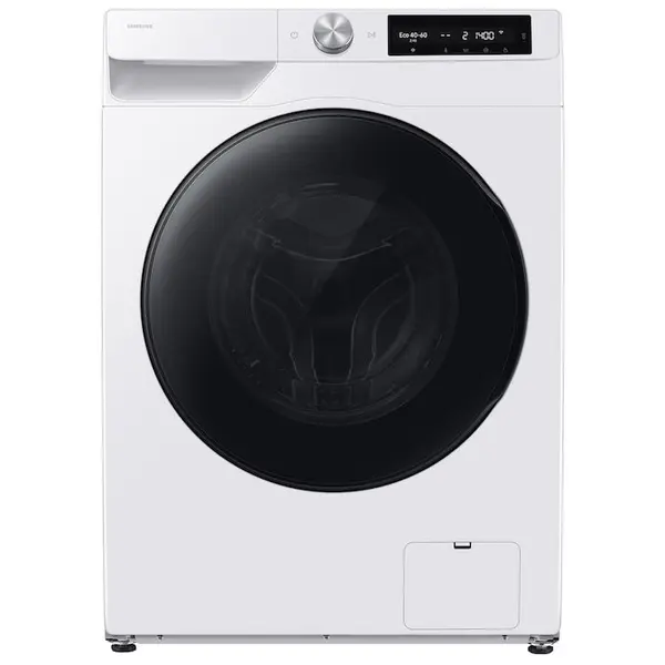 Samsung Masina de spalat rufe cu uscator Samsung WD90HG6U94BEU4, Spalare 9 kg, Uscare 6 kg, 1400 rpm, Clasa A Spalare, Clasa D Spalare + Uscare, AI Wash, AI EcoBubble, Auto Dispense, AI Control, WiFi, Alb