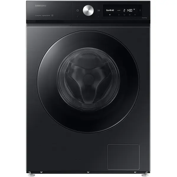 Samsung Masina de spalat rufe Samsung Bespoke AI WW90DB7U34GBU4, 9 kg, 1400 rpm, Clasa A, AI Ecobubble, Super Speed 39 min, AI Energy, Wifi, negru