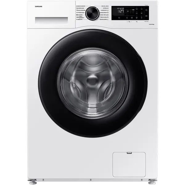 Samsung Masina de spalat rufe Samsung WW80CGC04DAELE, 8 kg, 1400 RPM, Clasa A, Motor Digital Inverter, Eco Bubble, WiFi SmartThings, AI Energy, Alb