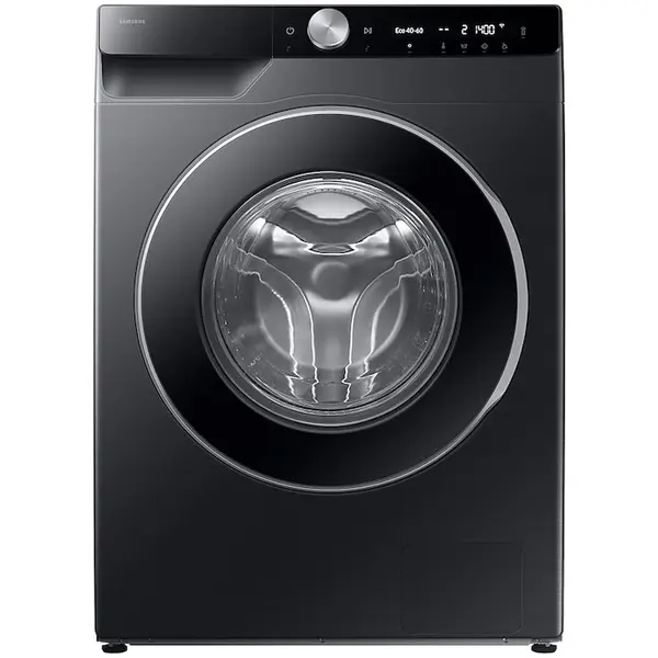 Samsung Masina de spalat rufe Samsung WW90DG6U25LBU4, 9 kg, 1400 rpm, Clasa A, AI Ecobubble, Super Speed 39 min, Negru