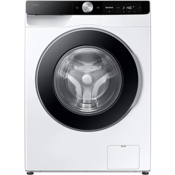 Samsung Masina de spalat rufe slim Samsung WW90DG6G94LKU4, 9kg,1400 rpm, Clasa A, AI Control, AI Wash, Auto Dispense, AI Ecobubble, Super Speed 39, Space Max, Hygiene Steam, Digital Inverter Motor, Alb