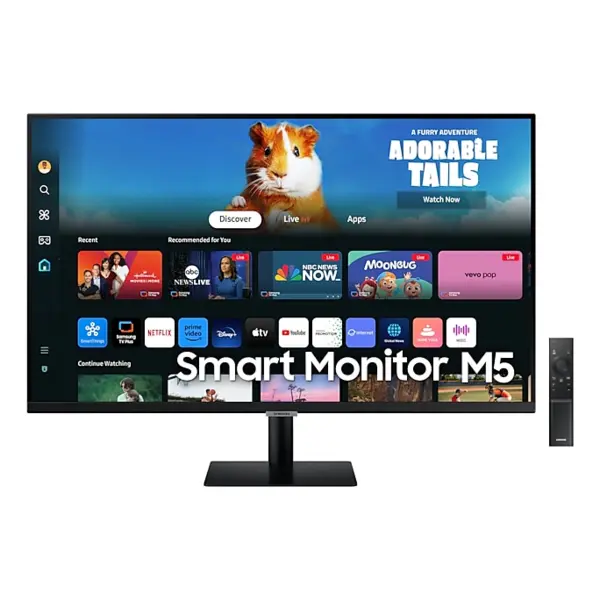 Samsung Monitor VA LED Samsung 32 LS32DM500EUXDU, Full HD (1920 x 1080), Boxe, Bluetooth, HDMI, 4 ms, Negru