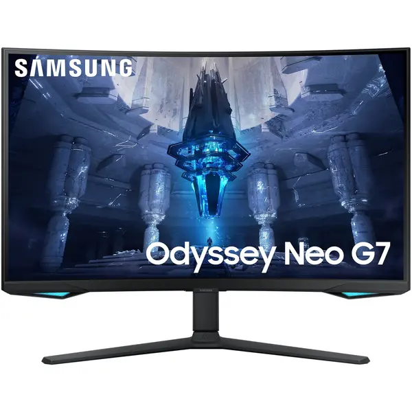 SAMSUNG Odyssey Neo G7 G75NB - Monitor Gaming 32 4K UHD, Mini LED, 165Hz, 1ms, VA, FreeSync Premium Pro, HDMI DP