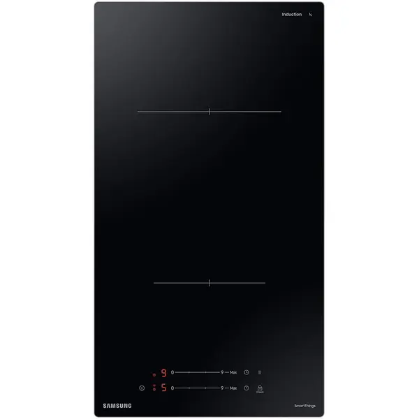 Samsung Plita incorporabila Samsung NZ32BG2005FKU2, Inductie, 2 zone de gatit, Wi-Fi, Touch Control, 30 cm, Negru