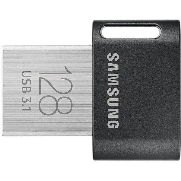Samsung Stick Memorie Samsung FIT Plus 128 GB, USB 3.1, Gray, MUF-128AB/APC