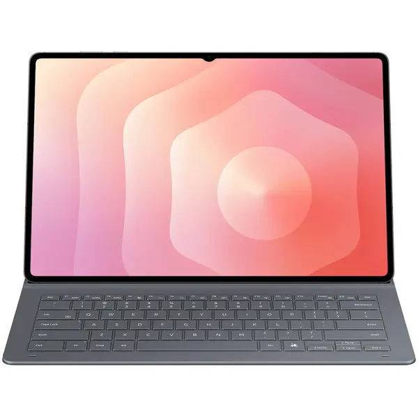 Samsung Tableta Samsung Galaxy Tab S11 Ultra si book Flip Cover cu Tastatura, 14.6 inch, 12GB RAM, 512B, 5G, Silver