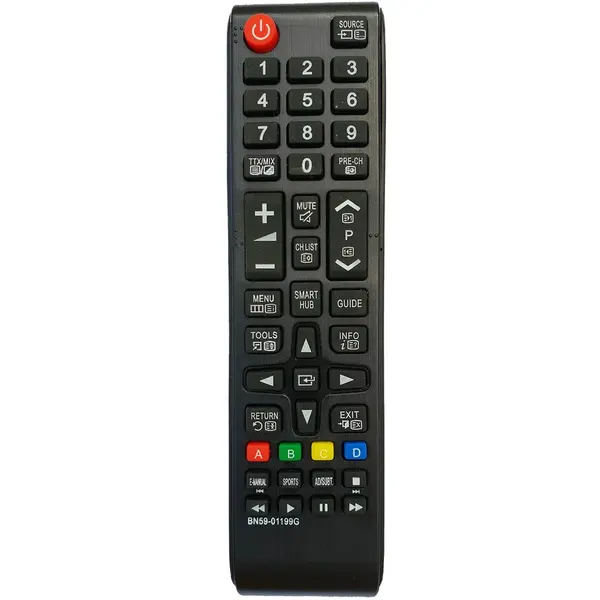 Samsung Telecomanda originala Samsung Smart TV, BN59-01199G, 44 butoane, infrarosu, neagra