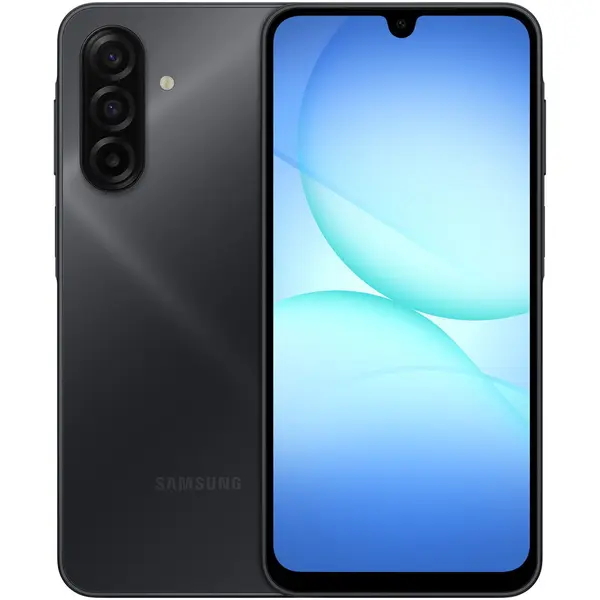 Samsung Telefon mobil Samsung Galaxy A17, Dual SIM, 4GB RAM, 128GB, 4G, Negru