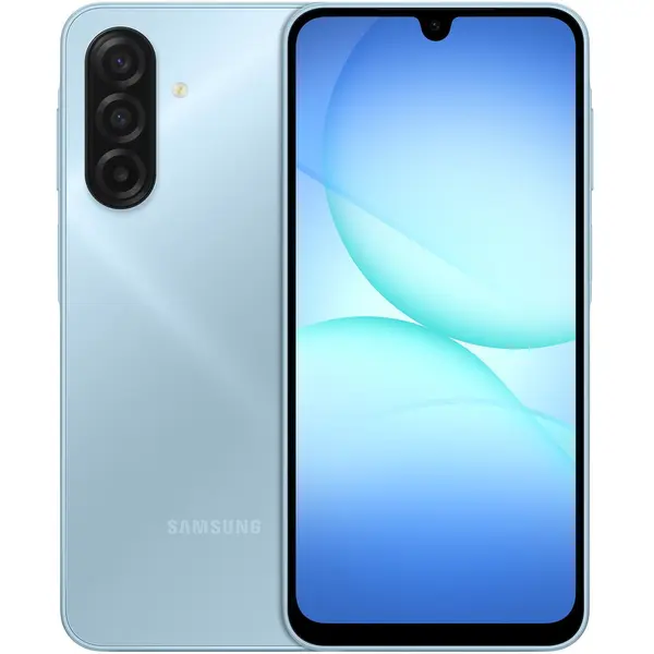 Samsung Telefon mobil Samsung Galaxy A17, Dual SIM, 8GB RAM, 256GB, 4G, Albastru deschis