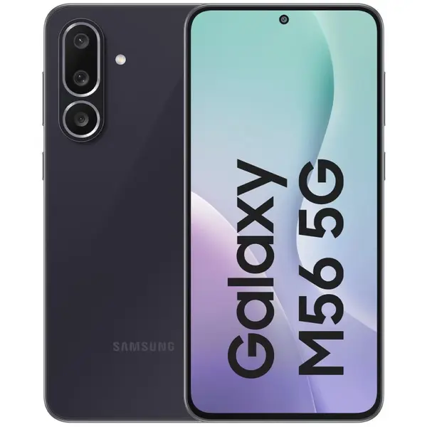 Samsung Telefon mobil Samsung Galaxy M56, Dual SIM, 8GB RAM, 256GB, 5G, Negru