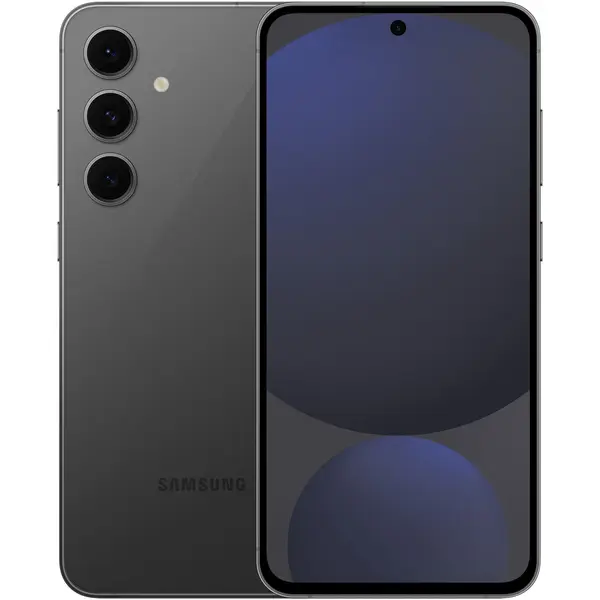 Samsung Telefon mobil Samsung Galaxy S24 FE, Dual SIM, 8GB RAM, 128GB, 5G, Negru