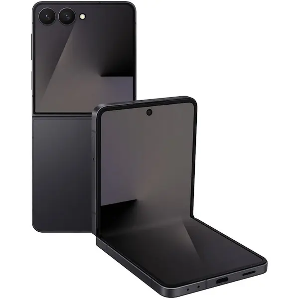 Samsung Telefon mobil Samsung Galaxy Z Flip7, 12GB RAM, 512GB, 5G, Negru