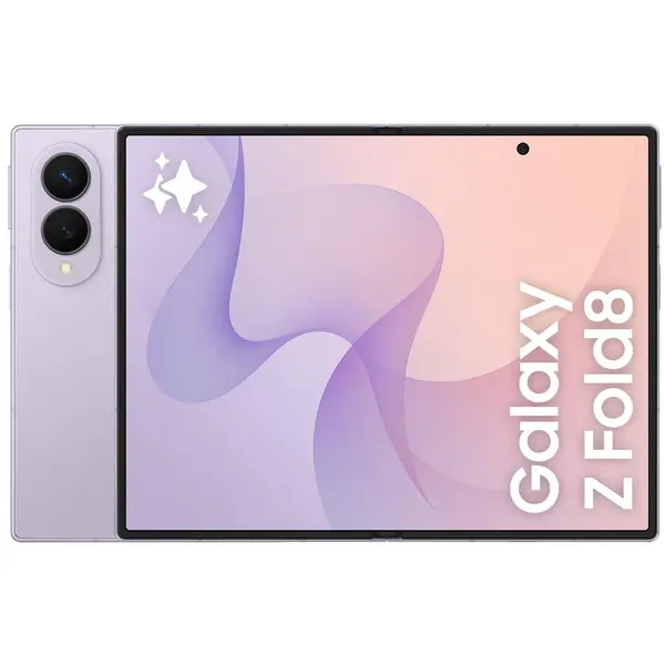 Samsung Telefon mobil Samsung Galaxy Z Fold8, 12GB RAM, 512GB, 5G, Lavender
