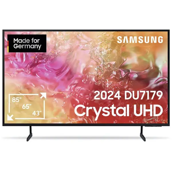 Samsung Televizor Samsung GU-65DU7179 - 65 - Negru, UltraHD/4K, Smart TV, HDR 10+, Wi-Fi, Bluetooth