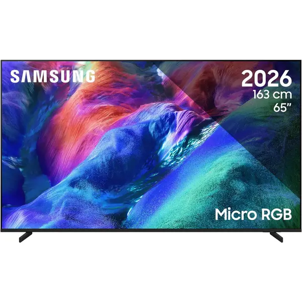 Samsung Televizor Samsung Micro RGB 65R85H, 163cm, Smart, 4K Ultra HD, 144 Hz, Clasa F (Model 2026), Negru