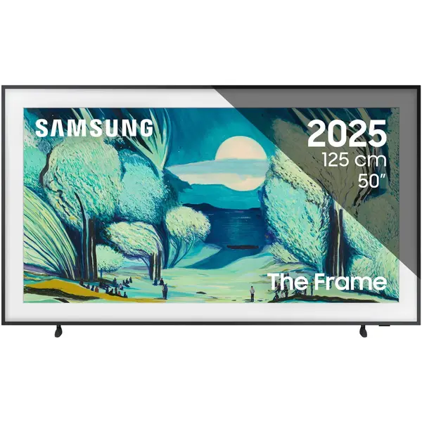 Samsung Televizor Samsung QLED The Frame 50LS03F, 125 cm, Smart, 4K Ultra HD, Clasa G (Model 2025), Negru