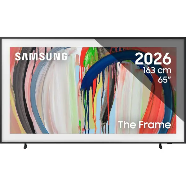 Samsung Televizor Samsung QLED The Frame 65LS03H, 163 cm, Smart, 4K Ultra HD, Clasa F (Model 2025), Negru