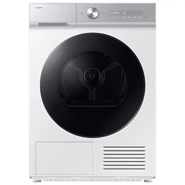 Samsung Uscator de rufe Samsung DV90DB8845GHU4, pompa de caldura, 9 kg, Clasa A, SmartThings, AI Control, Hygiene Care, AI Dry, Silent Dry, WiFi , Alb