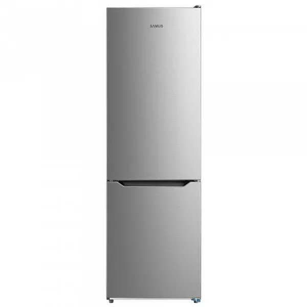 Samus Combina frigorifica Samus SCX398NFE, 310L, Clasa E, inox