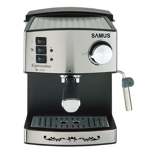 Samus Espressor Samus Espressimo 15 bar, 850 W, Argintiu