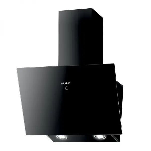 Samus Hota decorativa inclinata Samus HSI665DGB, 60 cm, 1 motor, negru
