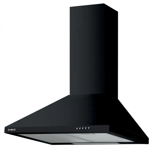 Samus Hota decorativa Samus HS660DLB, 1 motor, 3 trepte absorbtie ,Negru