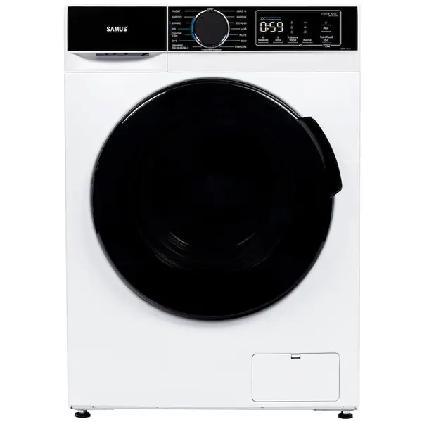 Samus Masina de spalat rufe Samus WSADI-10147, Motor inverter, capacitate 10 Kg, 15 programe, 1400 rotatii/min, Clasa energetica A -10%, Alb