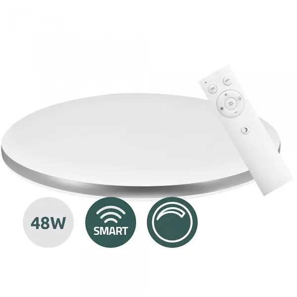 Samus Plafoniera LED Smart SAMUS OSRD-WIFI-48W-2700-6500K-RC-DIMMABLE, 49 cm, 3360 lm