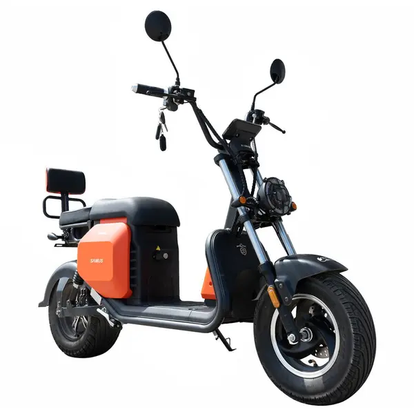 Samus Scuter Electric Samus Denver-25-10T1300-60V20L, Motor 1000W, Acumulator 60V/20Ah, Autonomie 60KM, Viteza Maxima 25KM/H, Portocaliu