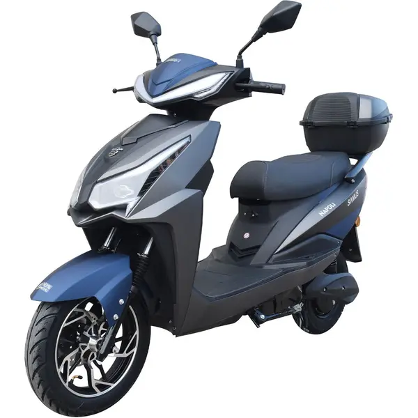Samus Scuter electric Samus Napoli-12T1840-72V20-Dark Gray, 1500W, Viteza Maxima 25 km/h, Acumulator 72(612) V/ 20 Ah, Tip baterie plumb acid, Autonomie 65 Km, Gri inchis