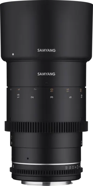 Samyang 135mm T2.2 VDSLR MK2 MFT Obiectiv video cinematic, Telephoto, Weather Sealing, Filtru 77mm, Montura Panasonic MFT
