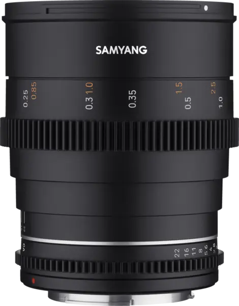 Samyang 24mm T1.5 VDSLR MK2 Sony FE Obiectiv video cinematic, Full Frame, Diafragma T1.5, Filtru 77mm, Weather Sealing