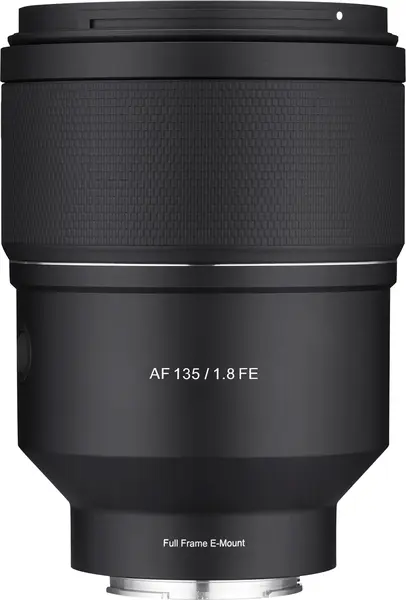 Samyang AF 135mm F1.8 Sony FE Obiectiv foto mirrorless, Full Frame, Diafragma F1.8, Filtru 82mm, Weather Sealing, Montura Sony