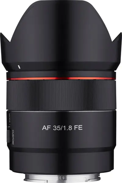 Samyang AF 35mm F1.8 FE Obiectiv pentru Sony E-Mount, Full Frame, Auto Focus, Street Photography, Etansat la Intemperii, Negru